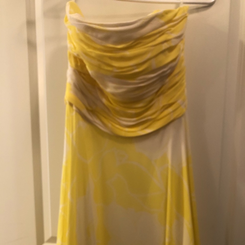 Strapless dress